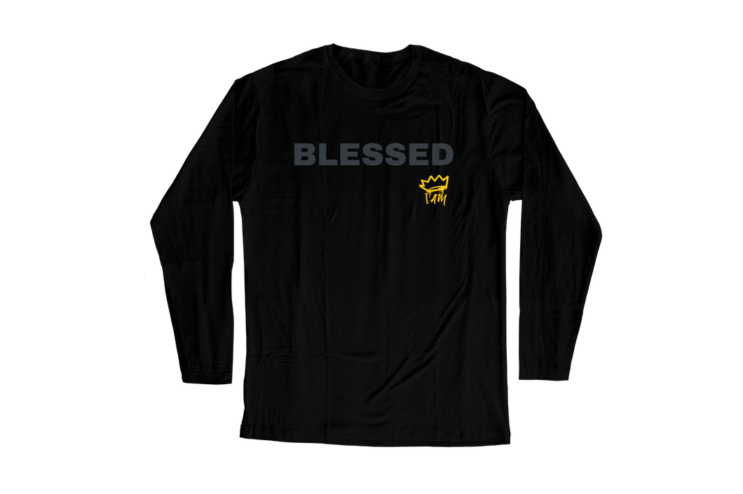 Blessed - Black on Yellow