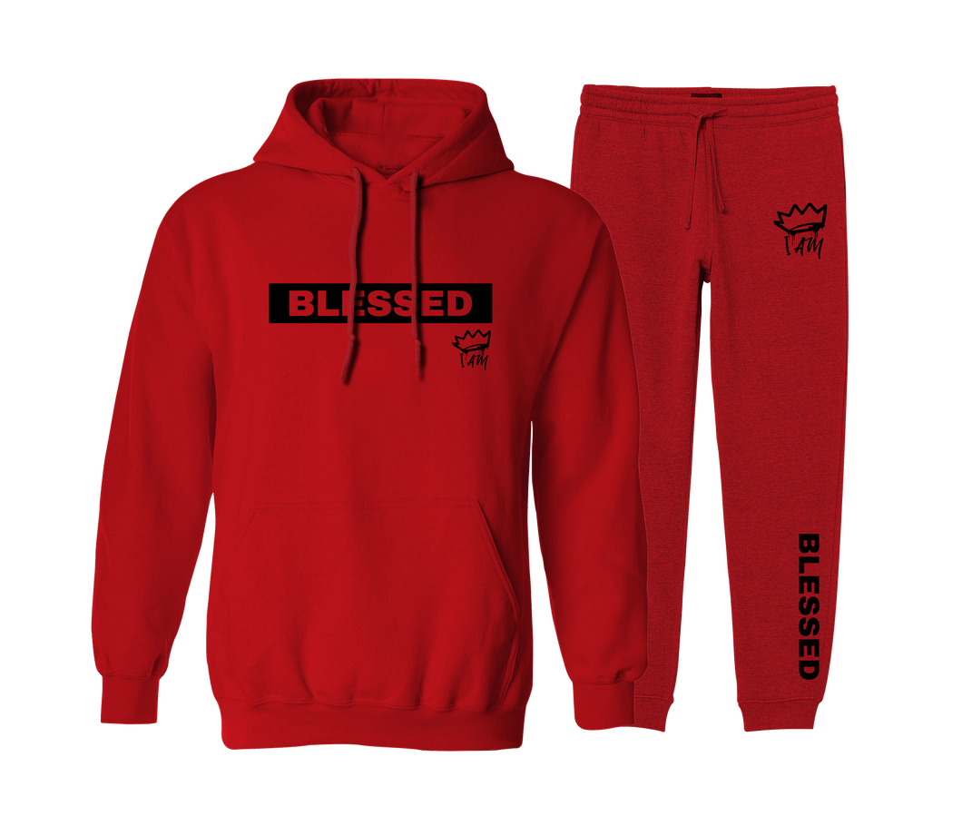 Blessed - Red Jogger Set