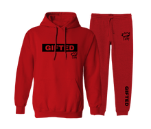 Load image into Gallery viewer, Gifted - Red Jogger Set
