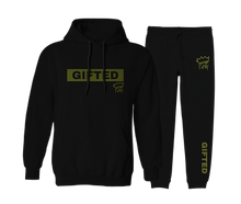 Load image into Gallery viewer, Gifted - Black Jogger Set
