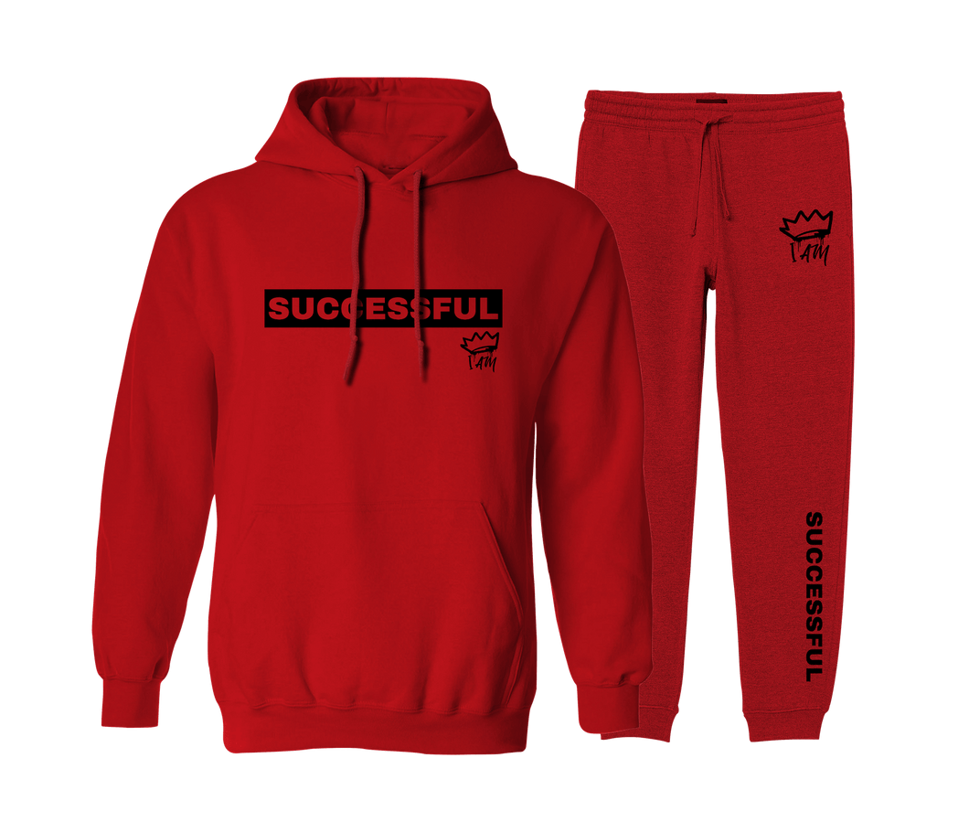 Successful - Red Jogger Set